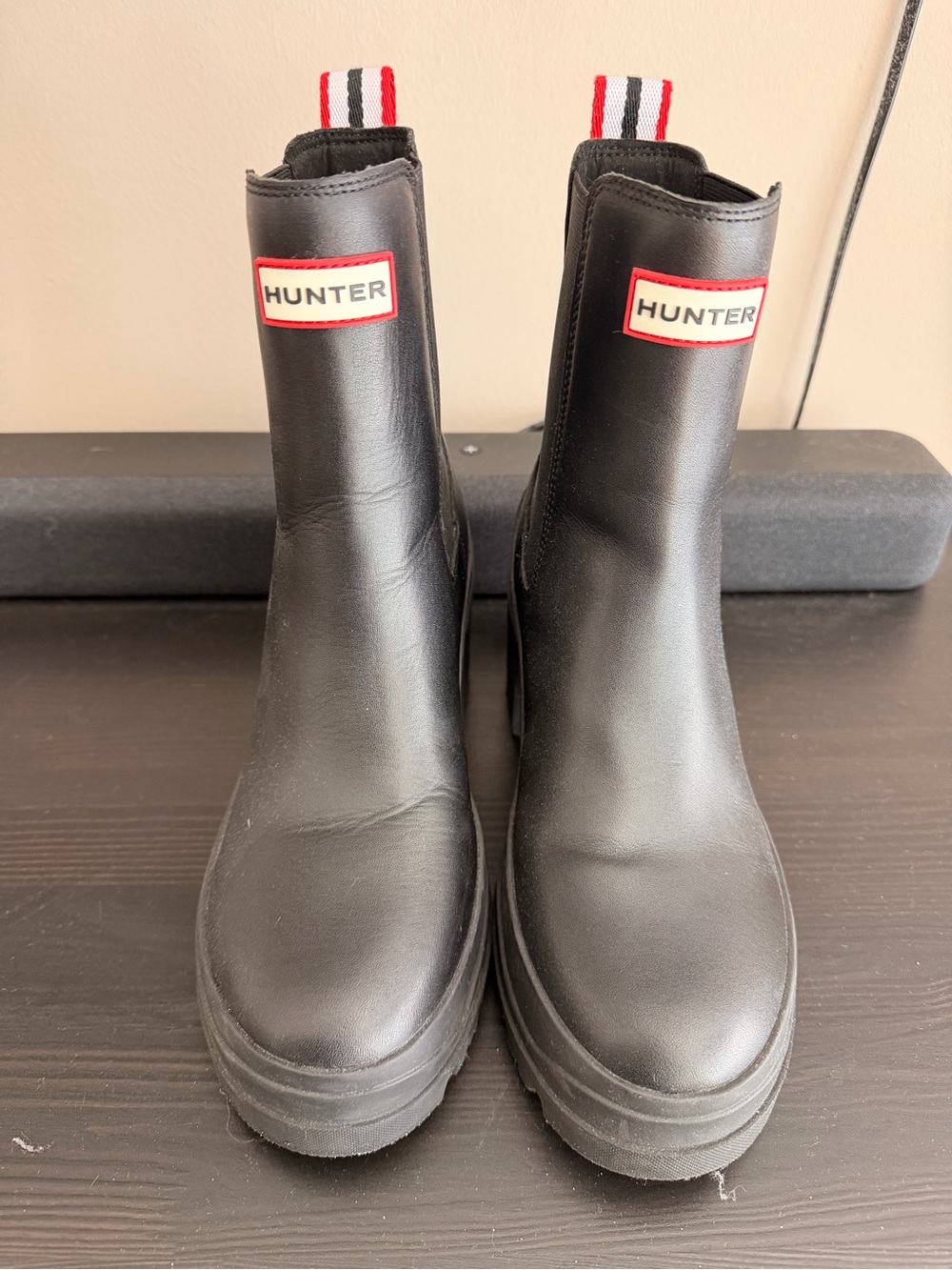 Hunter Miana Waterproof Block Heel Chelsea Boots